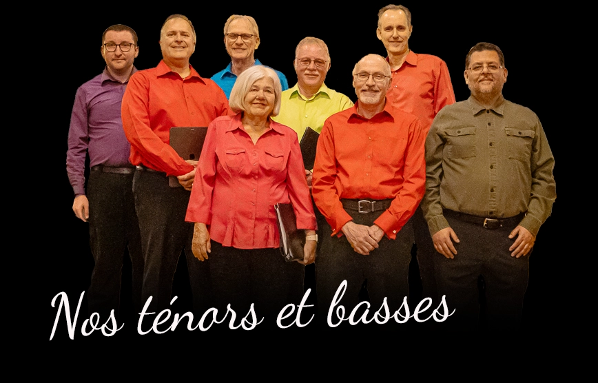 Équipe de nos basses et tenors