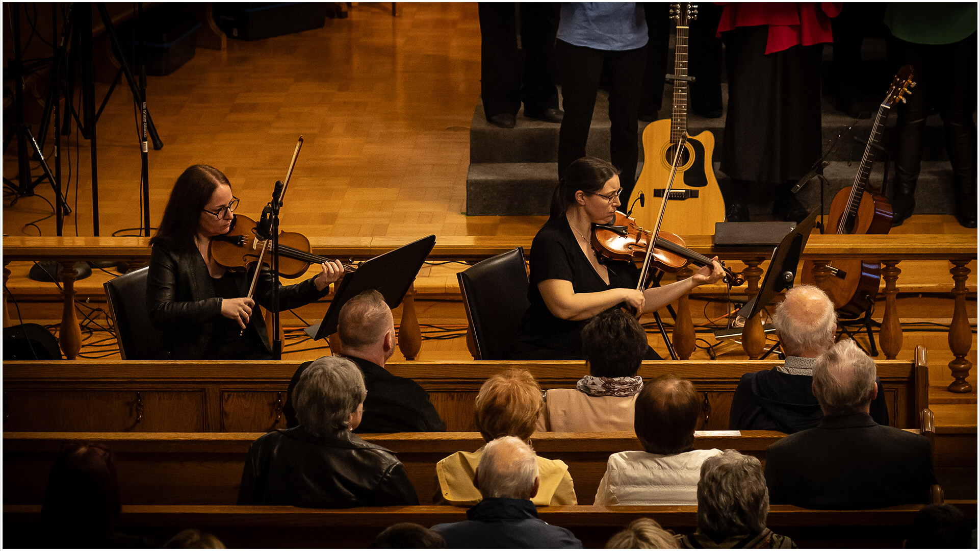 Femme jouant du violon